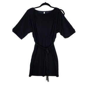 Jessica Simpson Black Mini Dress 3/4‎ sleeves - Size XS - Wedding Guest Cocktail